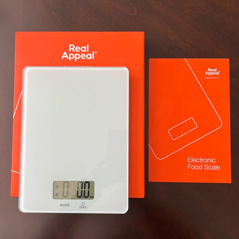 Electronic Food Scale by Real Appeal - Brand New in Box with Instructions